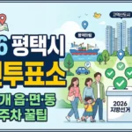평택시 사전투표소 찾기 (24개 읍·면·동 전체 위치 및 주차 팁) 평택시 사전투표소 썸네일 이미지